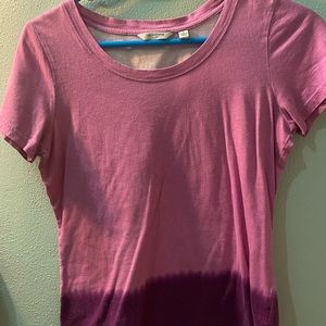 Liz Claiborne pink and purple t-shirt